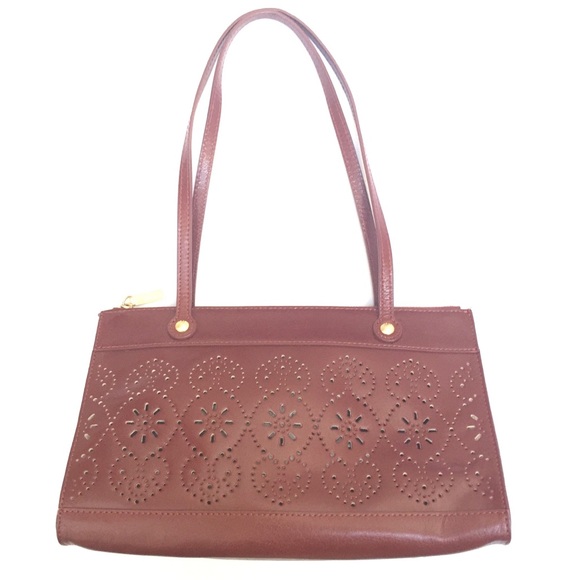 Hobo PALOMA leather baguette shoulder bag BROWN - Picture 3 of 7